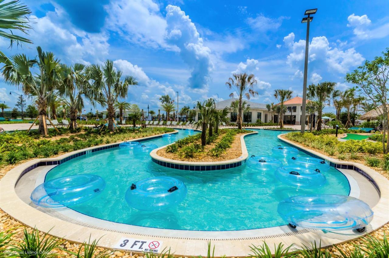 Modern Townhome Wprivate Pool Free Water Park Kissimmee Esterno foto