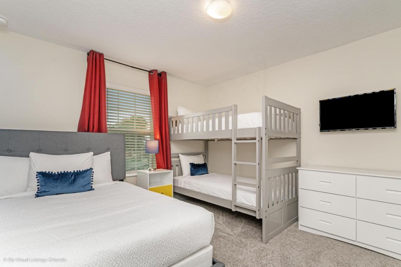 Modern Townhome Wprivate Pool Free Water Park Kissimmee Esterno foto