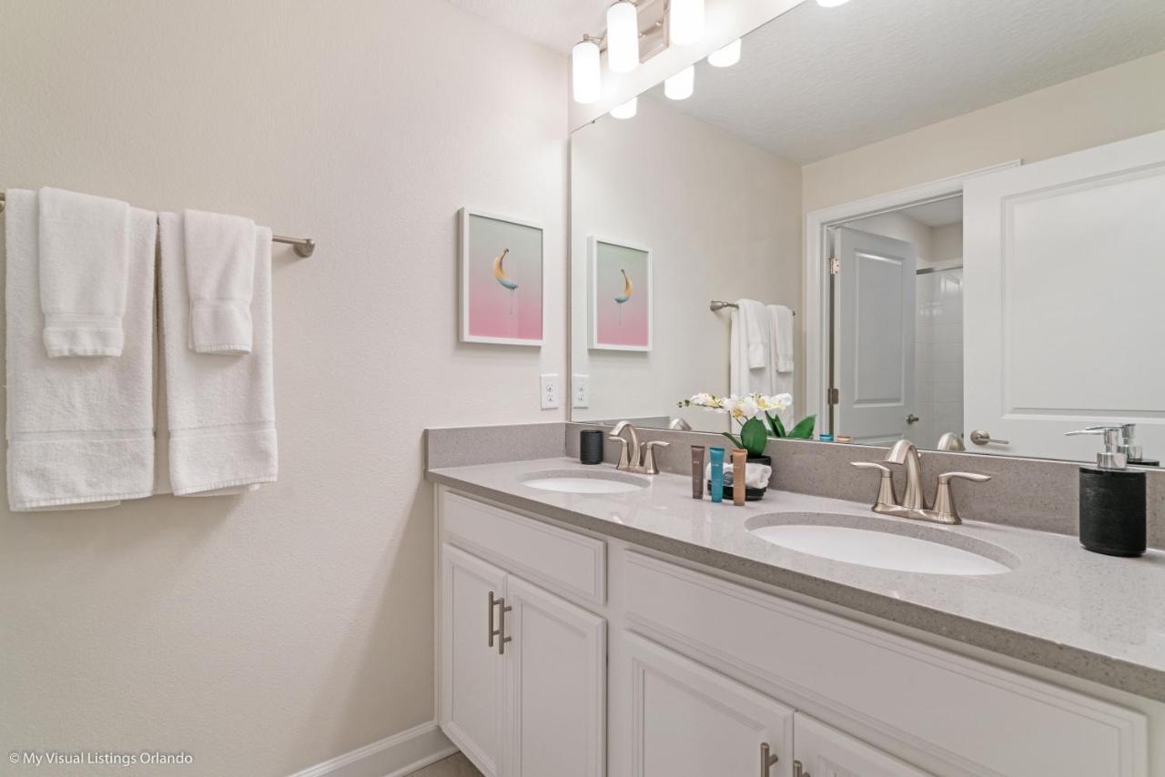 Modern Townhome Wprivate Pool Free Water Park Kissimmee Esterno foto