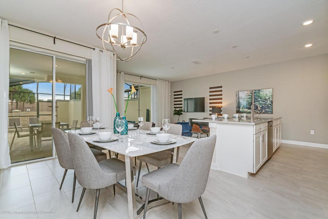 Modern Townhome Wprivate Pool Free Water Park Kissimmee Esterno foto