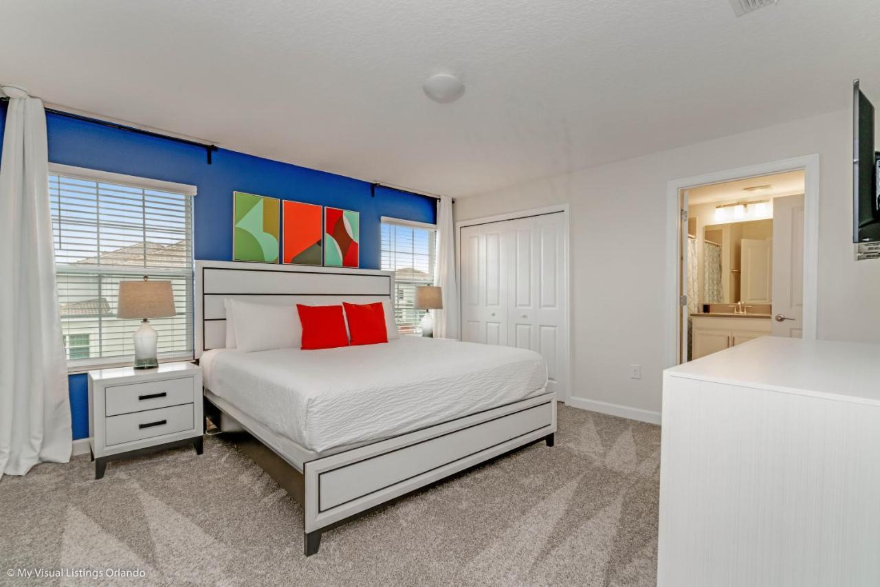 Modern Townhome Wprivate Pool Free Water Park Kissimmee Esterno foto