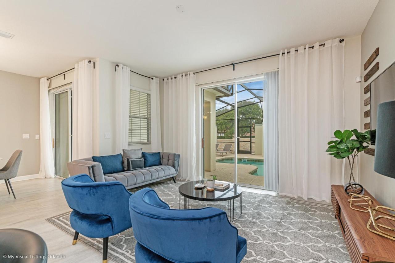 Modern Townhome Wprivate Pool Free Water Park Kissimmee Esterno foto
